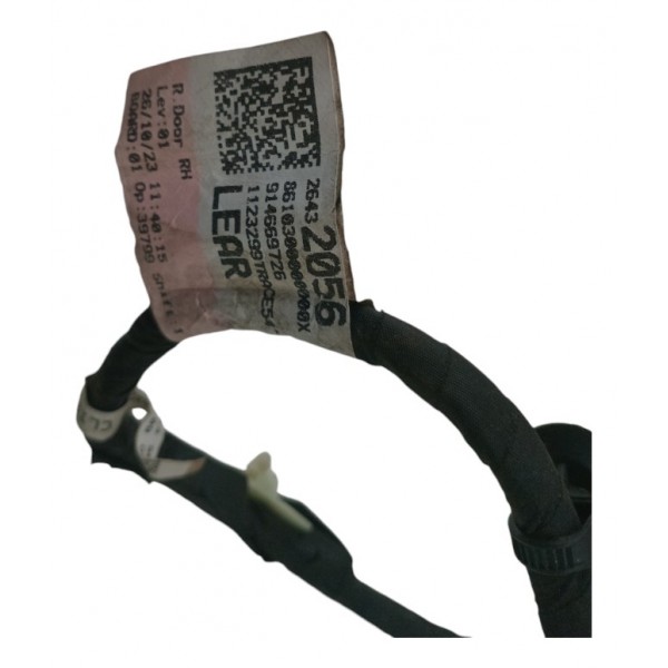 Chicote Porta Tras Ld Gm Onix 2020 2023 Origin Com Detalhe