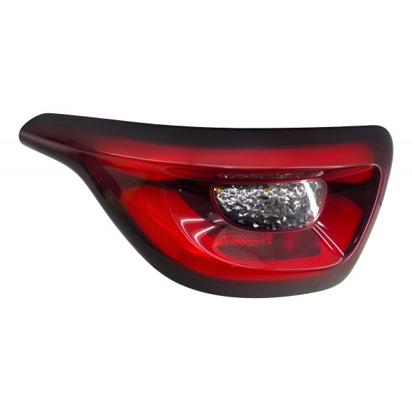 Lanterna Traseira Fiat Toro Esquerdo Led 2019 2024 Vermelho Vermelho
