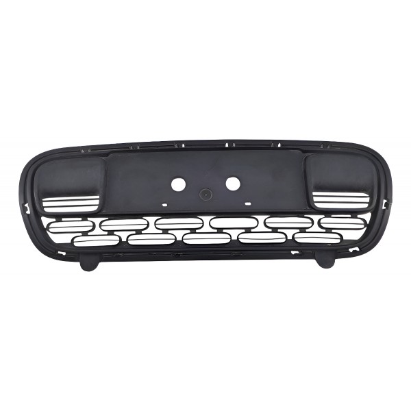 Grade Dianteira Parachoque C4 Cactus 2022 2024 Detalhe Preto Fosco