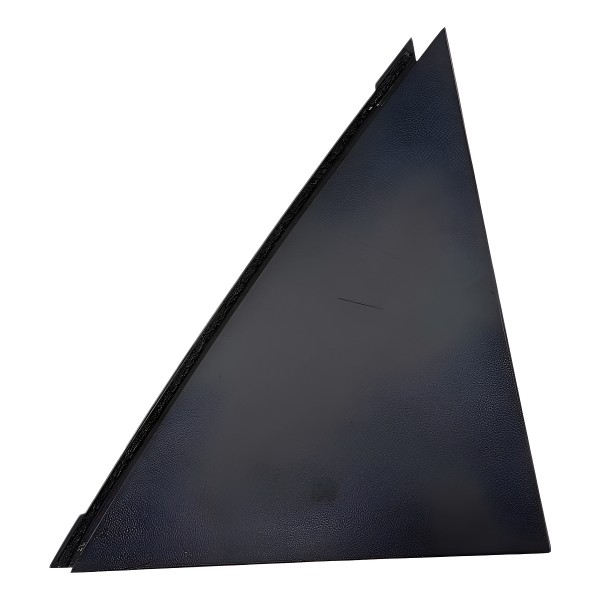 Moldura Externa Porta Traseira Dir. Hyundai Hb20 2013-2019 Traseira Direita Preto