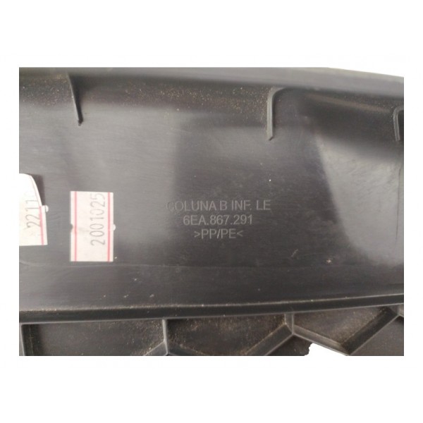 Moldura Coluna Inferior Le Vw Virtus Polo 2018 2023 Original