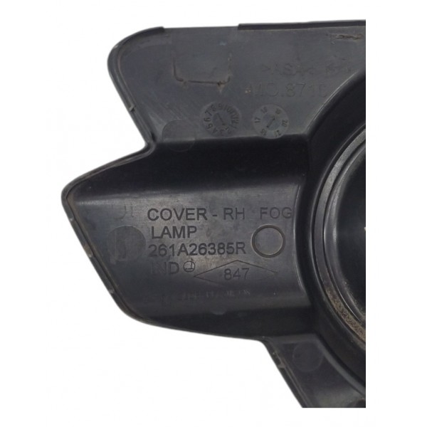 Moldura Farol Milha Ld Cromado Renault Kwid 2017 2020